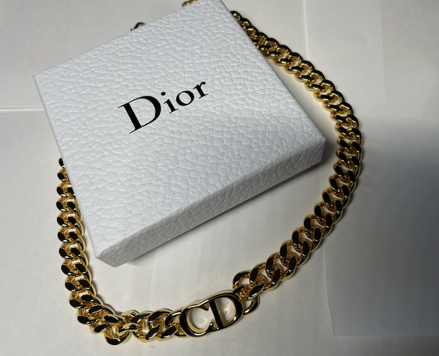 CD Etoile Choker Necklace with Box